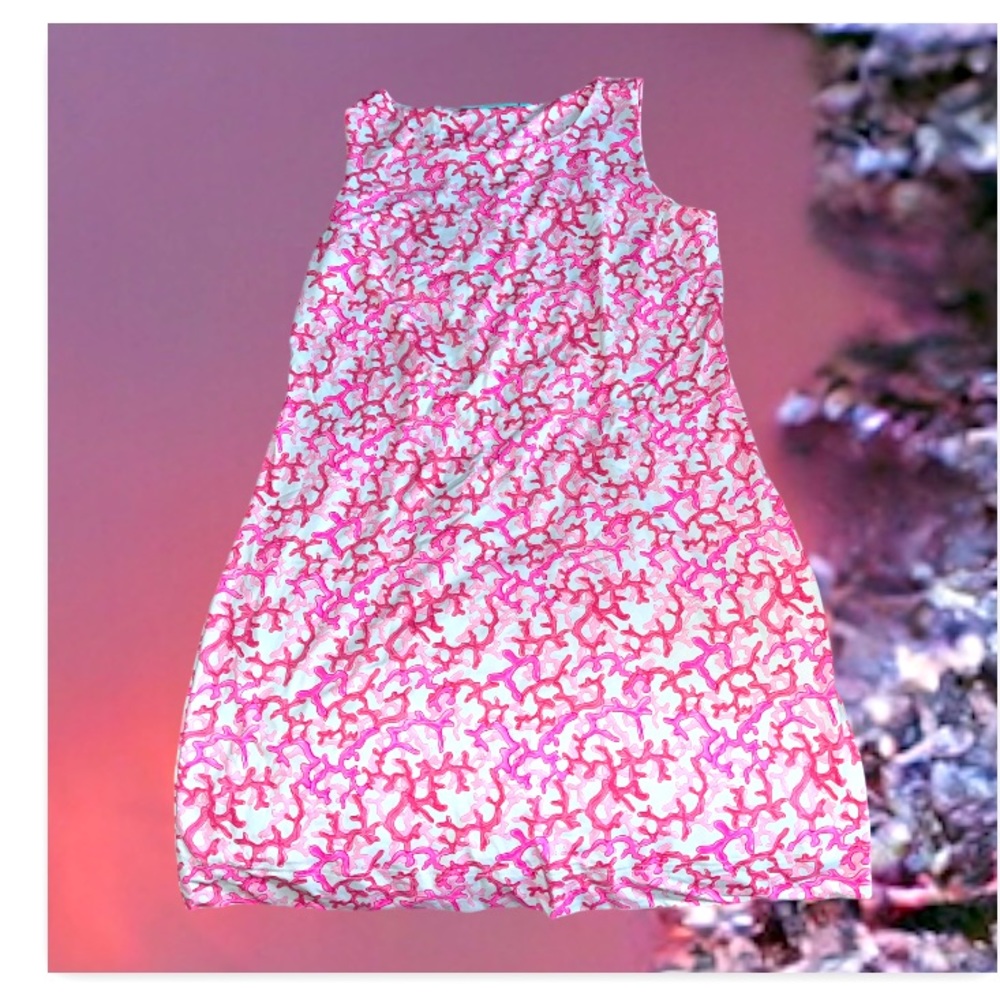 Anthony’s Resortwesr Pink White UPF Dress